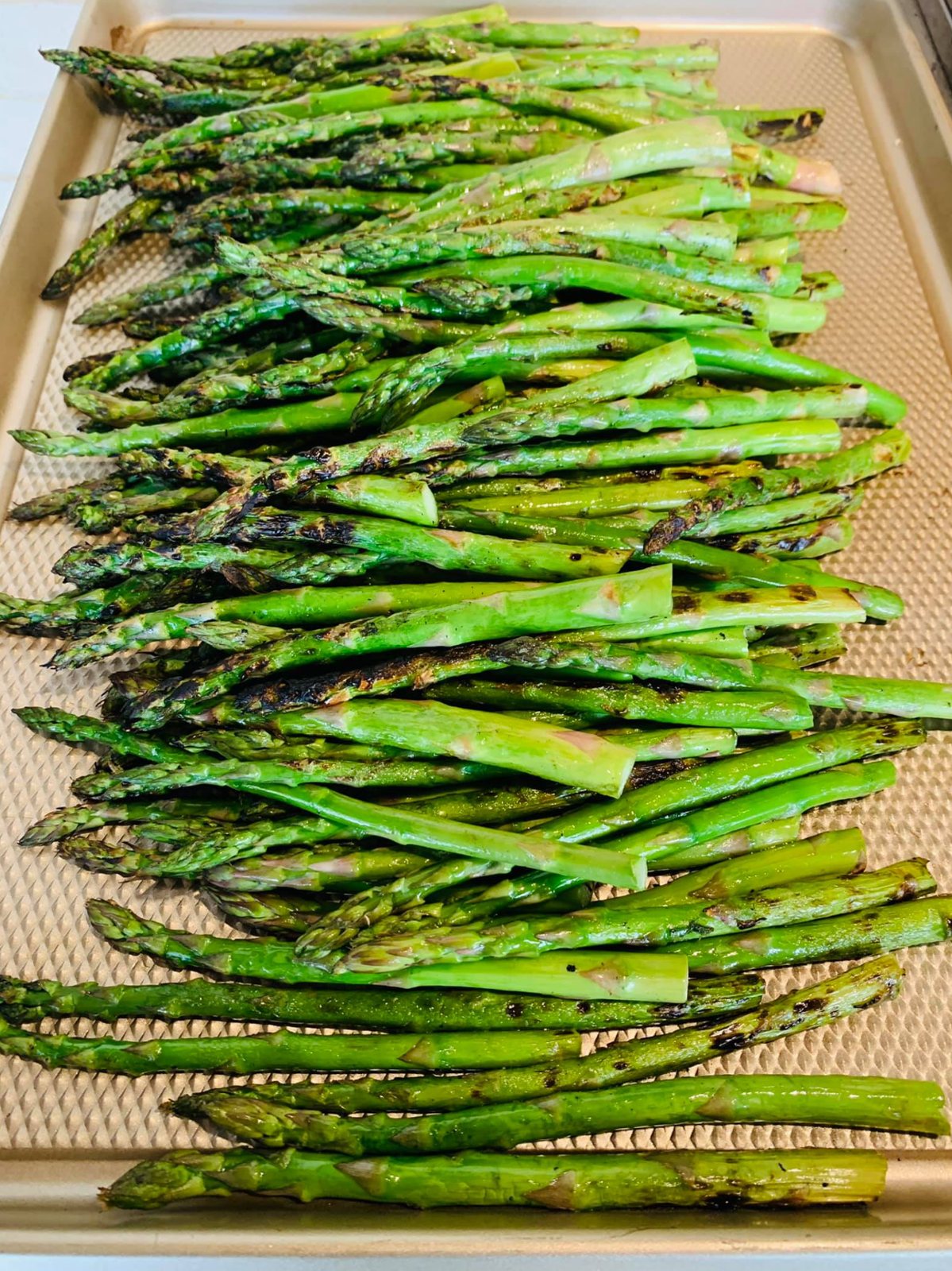 Roasted asparagus